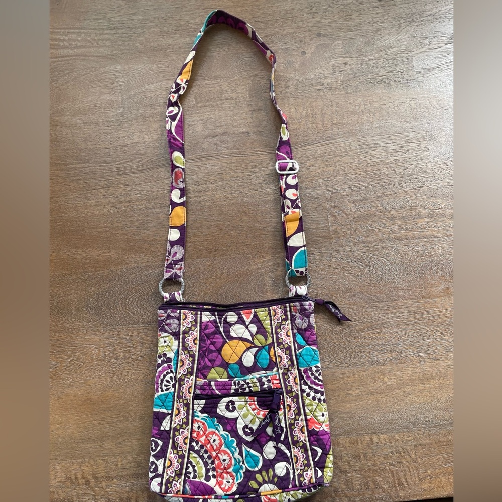 Vera Bradley (Purple) Crossbody Bag